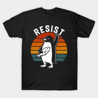 Resist-Penguin T-Shirt